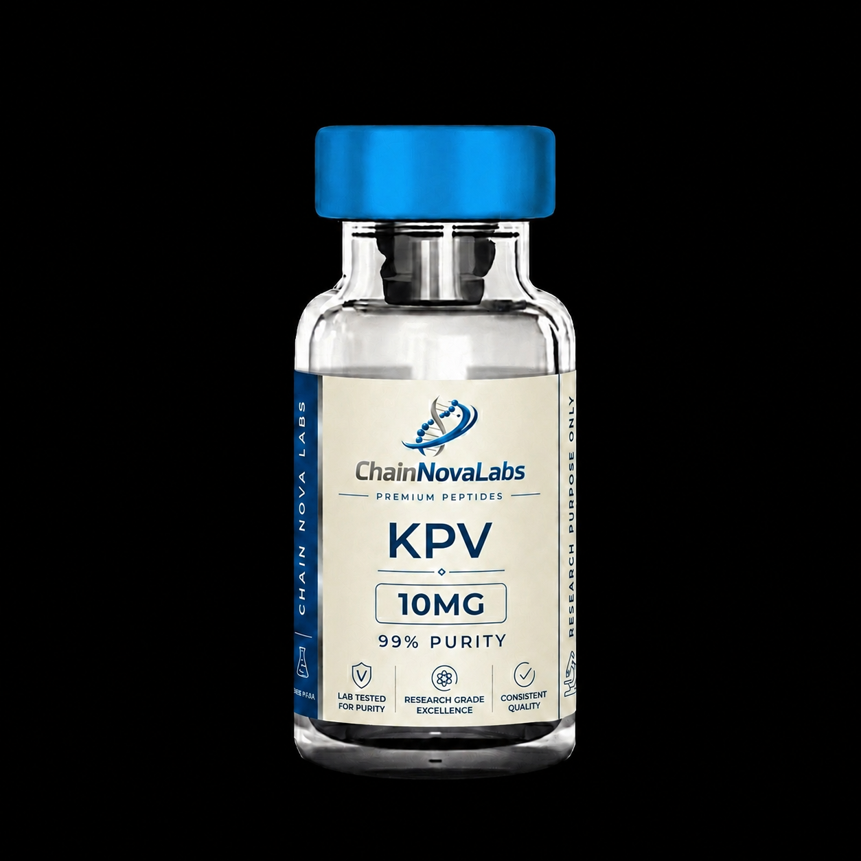 KPV research peptide vial