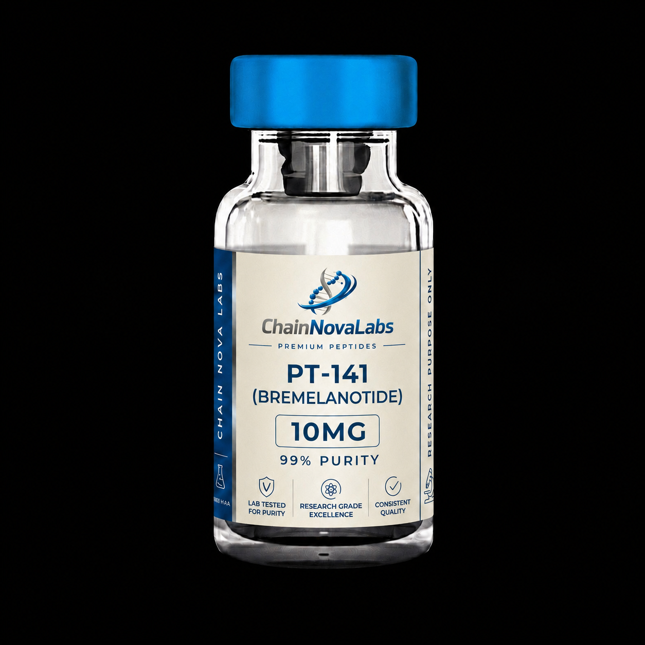 PT-141 research peptide vial