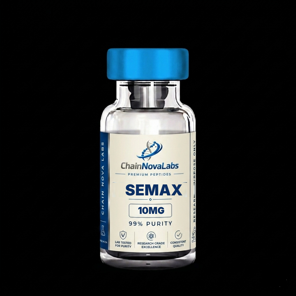 Semax research peptide vial