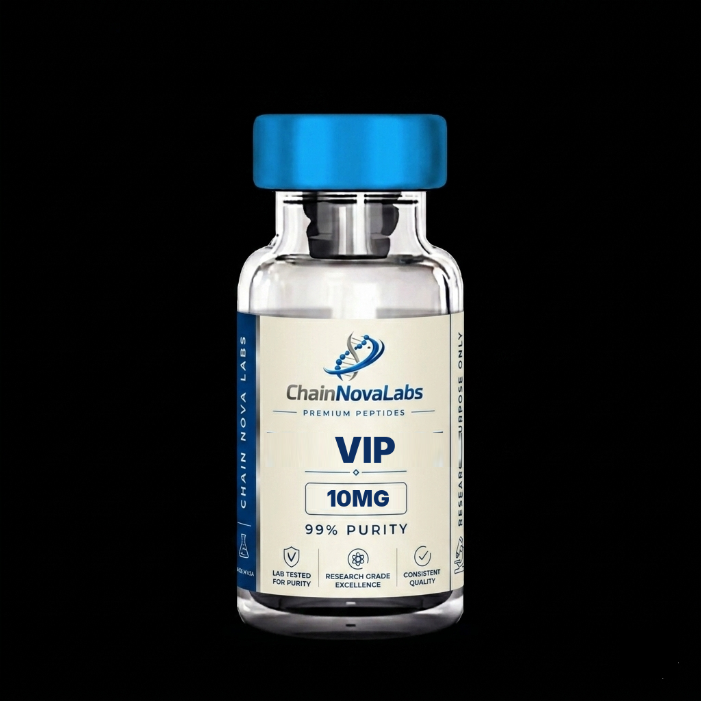 VIP research peptide vial